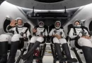 Una Crew Dragon trae a la Tierra a cuatros astronautas desde la Estación Espacial (video)