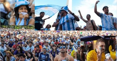 #Especiales| Así se festejó en Buenos Aires el pase de la Argentina a los 4tos de Final (video)