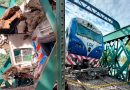 Tren del ramal San Martin chocó en Palermo con una locomotora, hay 60 heridos